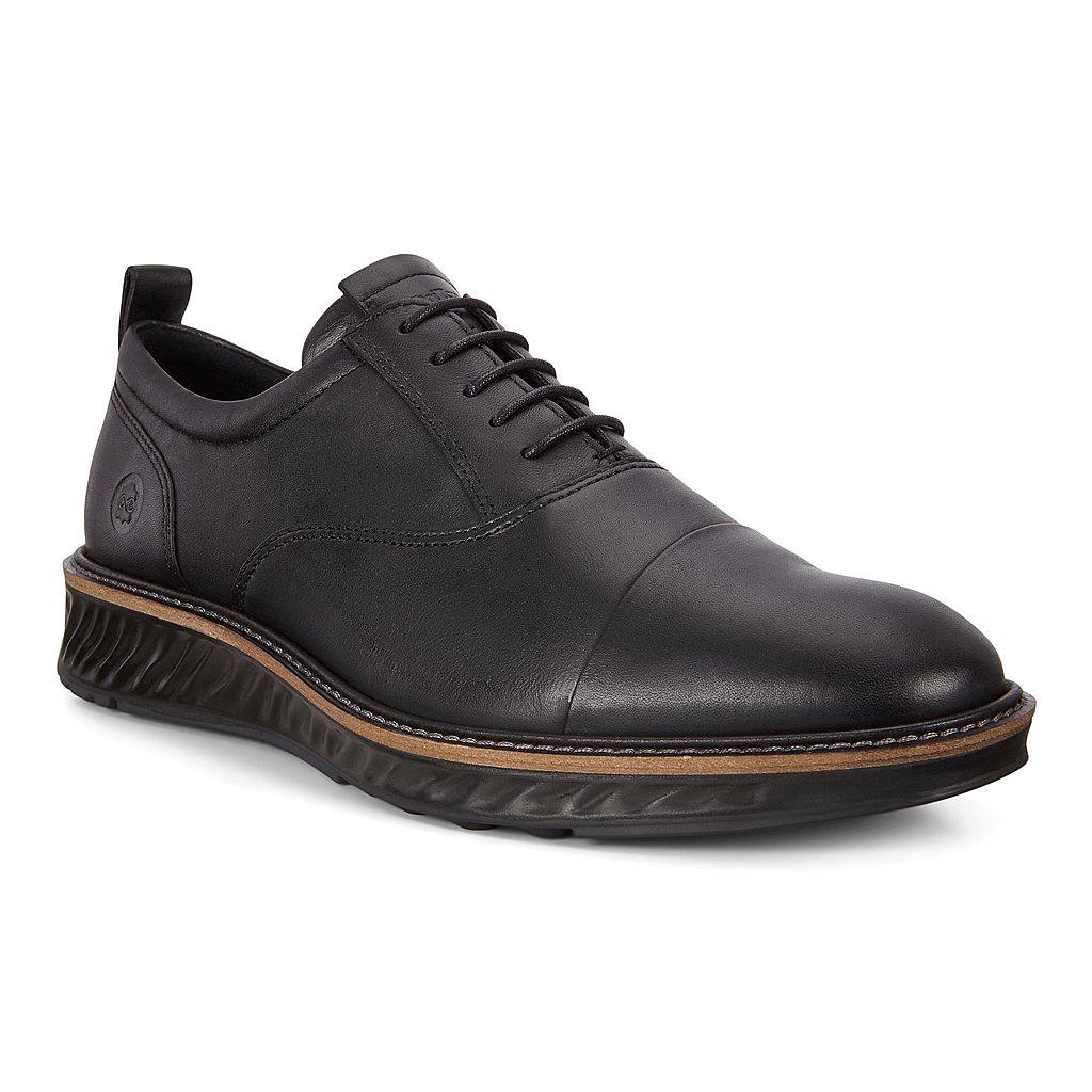 Ecco St.1 Hybrid Mens Business Shoes In Black Sale - India YCX-098312